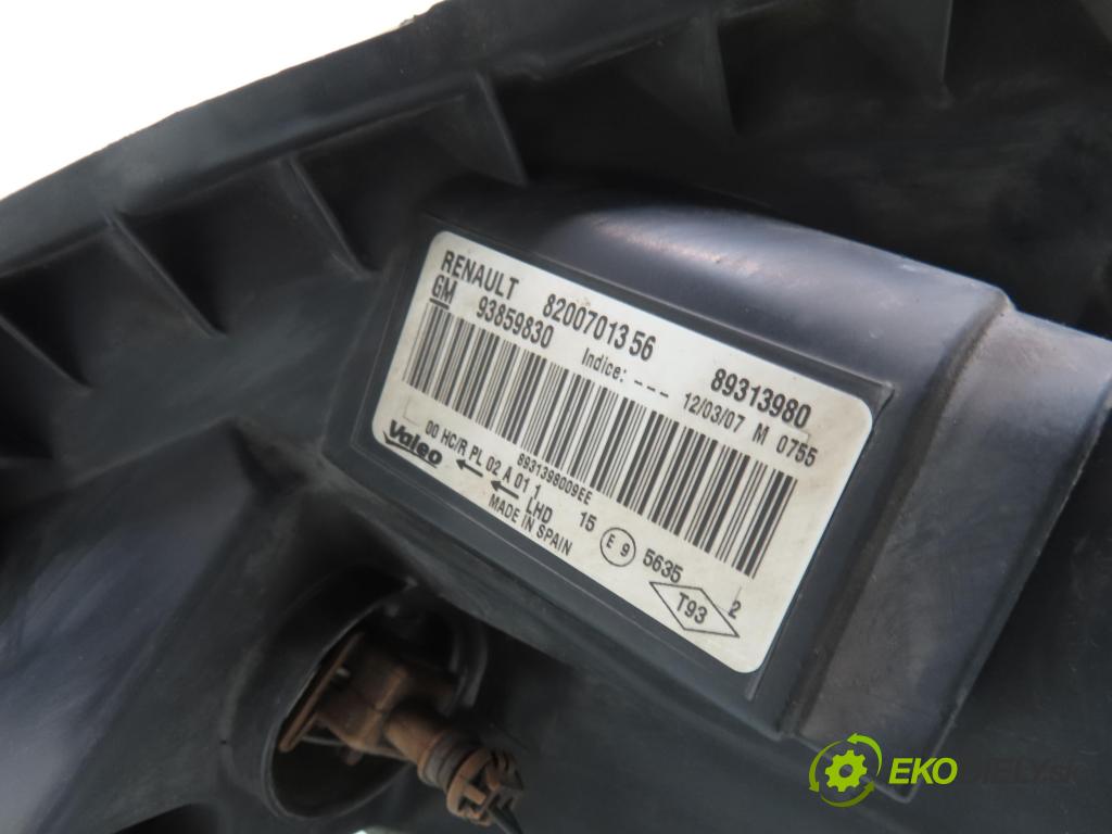 RENAULT TRAFIC II Skrzynia (FL) FURGON 2007 84,00 2.0 dCi 115 - M9R 780 1995,00 Svetlo PP 8200701356 ; 93859830