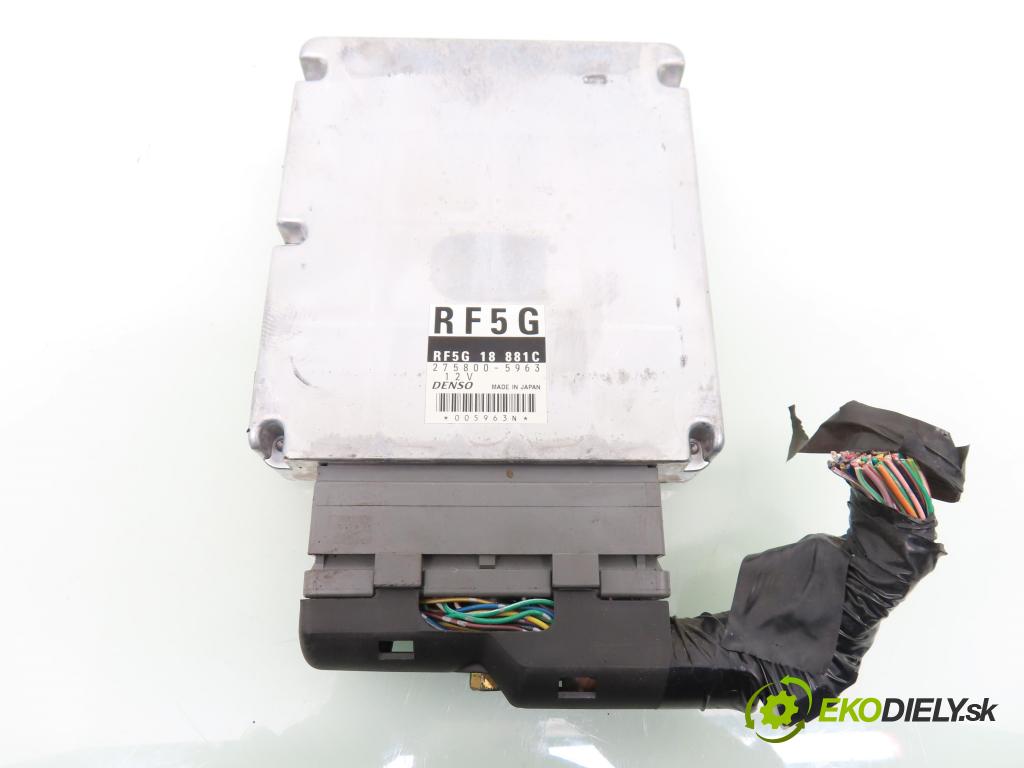 MAZDA MPV II (LW) MINIVAN 2002 100,00 2.0 DI 136 1998,00 Riadiaca jednotka Motor 2758005963 ; RF5G18881C