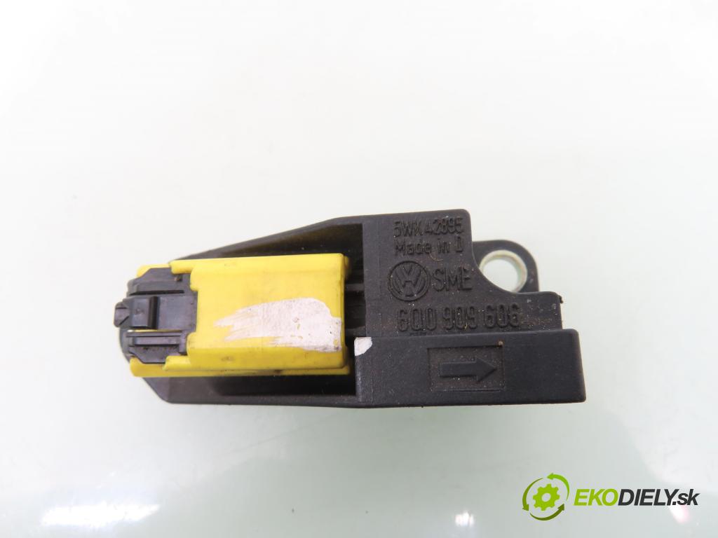 SEAT ALHAMBRA (7V8, 7V9) MINIVAN 2001 85,00 1.9 TDI PD 115 - AUY 1896,00 Snímač nárazu 6Q0909606 (Snímač nárazu)