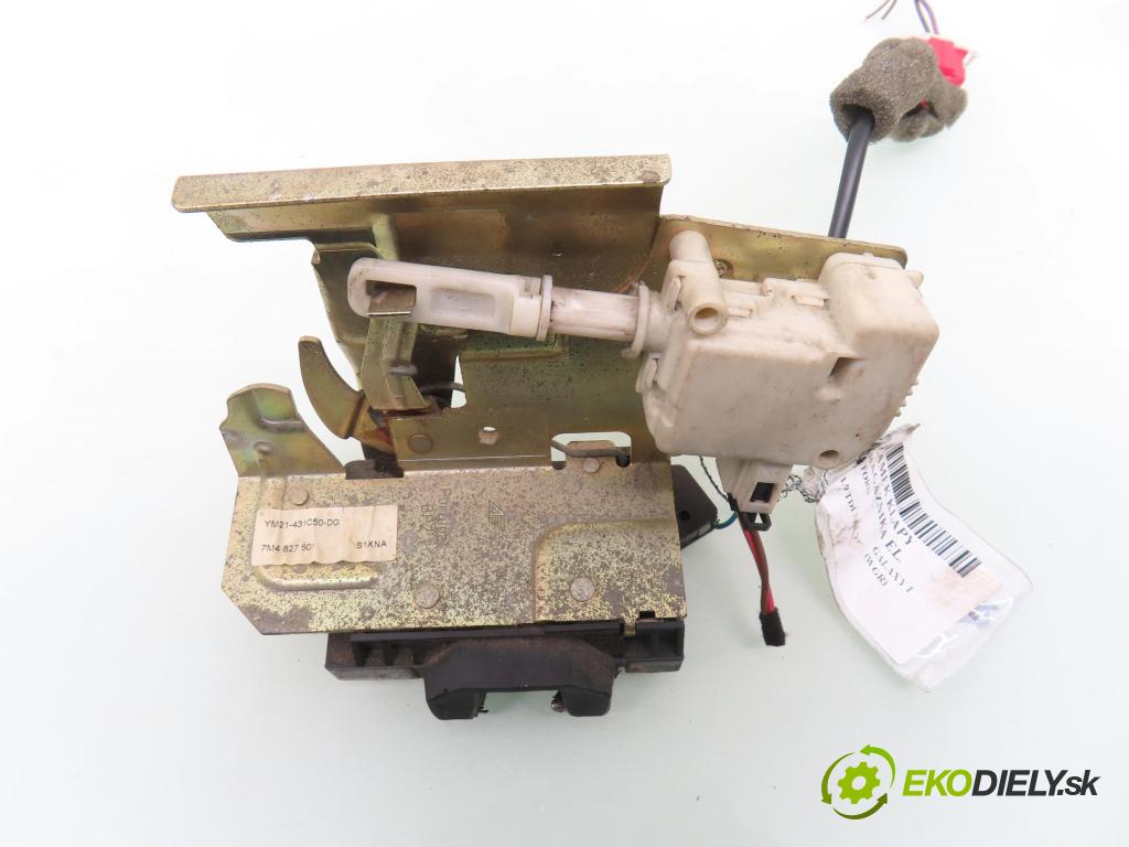 FORD GALAXY (WGR) MINIVAN 2002 85,00 1.9 TDI PD 115 - AUY 1896,00 zámok dverí kufor EL. 7M4827501 ; YM21431C50DG