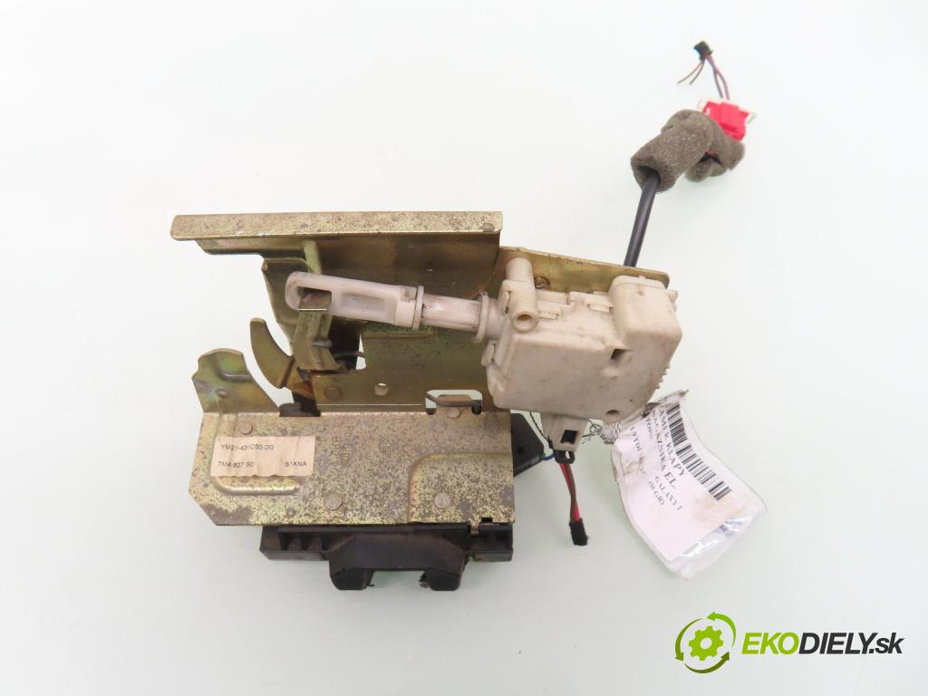 FORD GALAXY (WGR) MINIVAN 2002 85,00 1.9 TDI PD 115 - AUY 1896,00 zámok dverí kufor EL. 7M4827501 ; YM21431C50DG