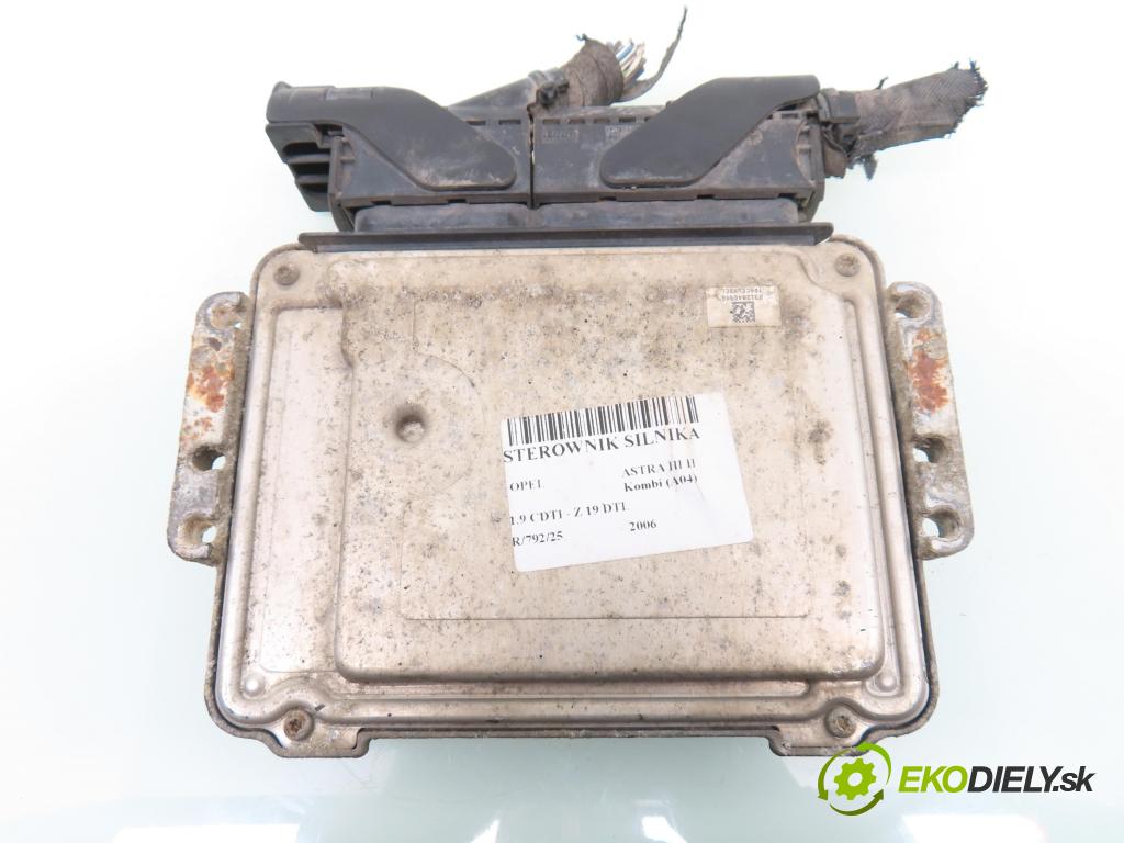 OPEL ASTRA H Kombi (A04) KOMBI 2006 74,00 1.9 CDTI - Z 19 DTL 1910,00 Riadiaca jednotka Motor 0281012549 ; 55198922