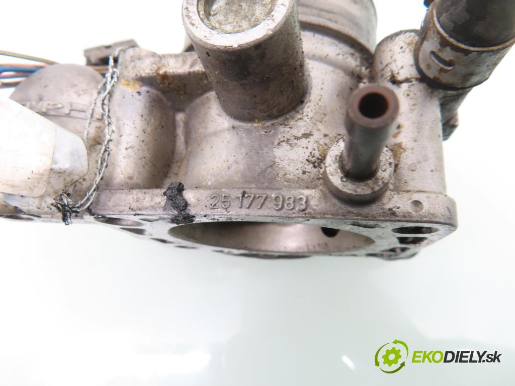 OPEL ASTRA G liftback (T98) HB 2004 66,00 1.4 16V - X 14 XE 1389,00 Škrtiaca klapka 25177983 (Škrtiaca klapka)