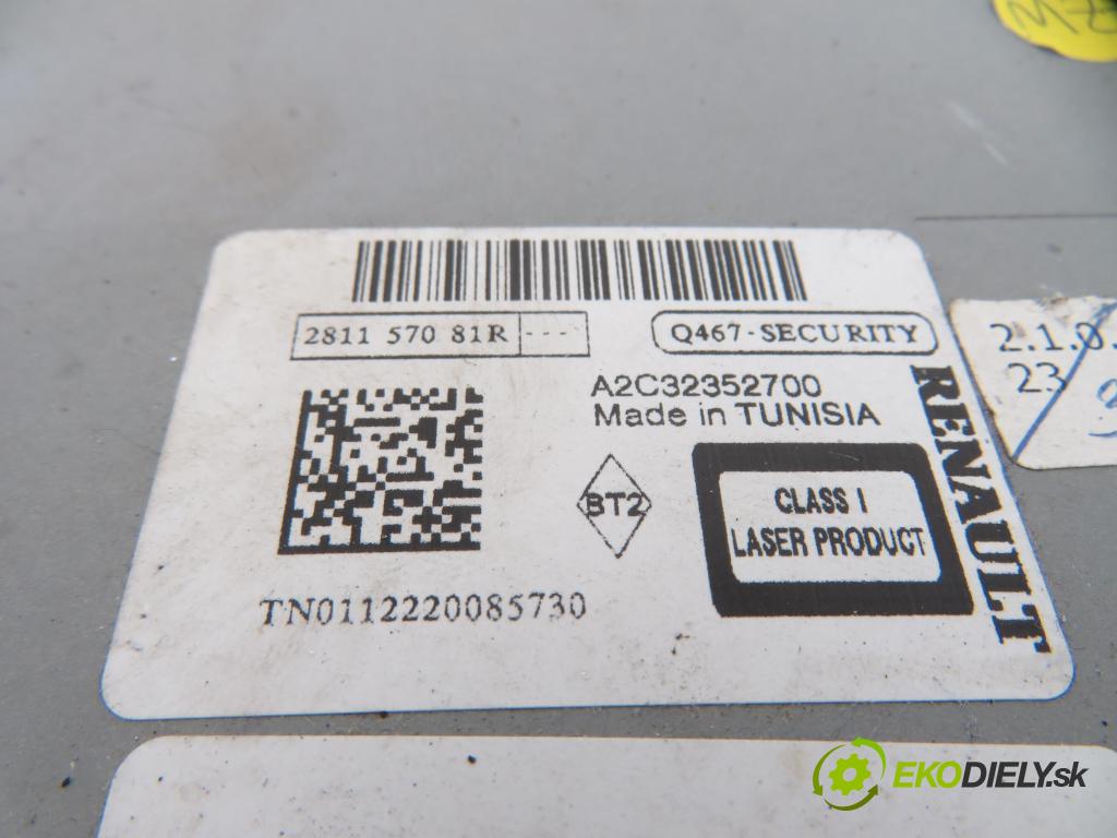 RENAULT MEGANE III liftback (BZ0/1_) HB 2012 85,00 1.2 TCe - H5F 400 1197,00 RADIO CD A2C32352700