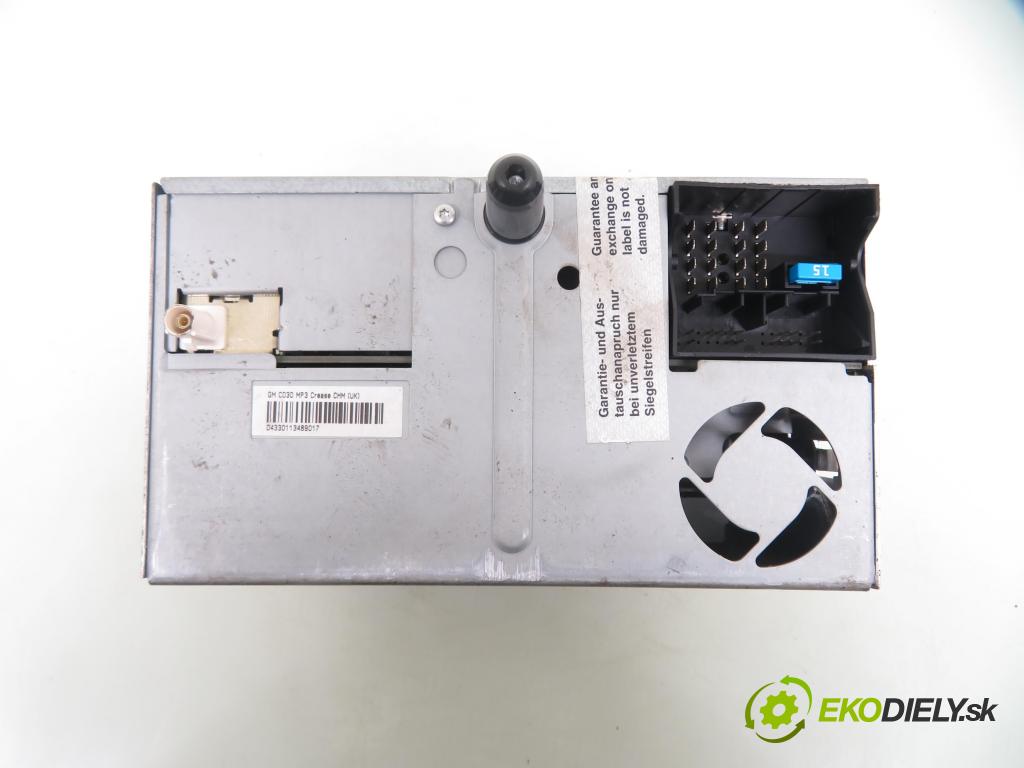 OPEL ASTRA H Kombi (A04) KOMBI 2007 74,00 1.9 CDTI - Z 19 DTL 1910,00 RADIO CD 13251048 ; 344183129 ; 13238548