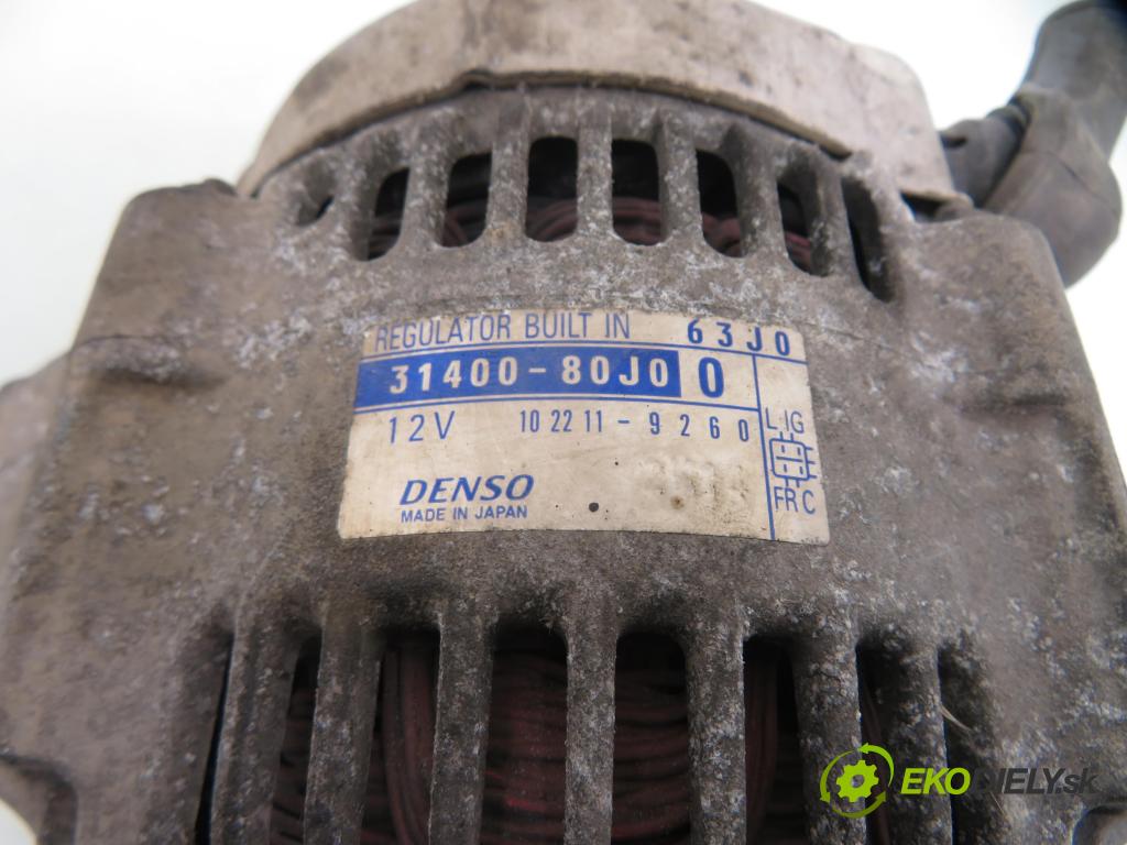 SUZUKI SWIFT III (MZ, EZ) HB 2008 67,00 1.3 91 - M13A 1328,00 Alternátor 3140080J00 ; 1022119260 (Alternátor)