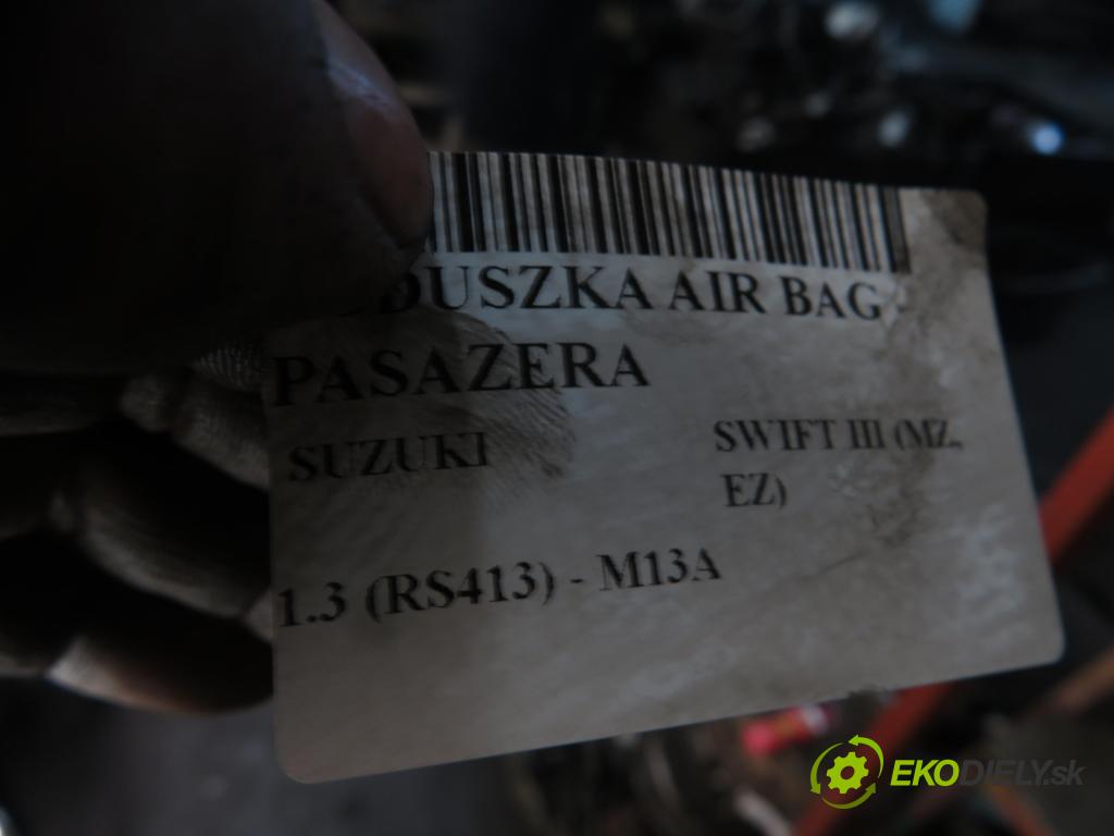 SUZUKI SWIFT III (MZ, EZ) HB 2008 67,00 1.3 91 - M13A 1328,00 AirBag air BAG CESTUJÍCÍ: 7392063J00 ; 7391063J10