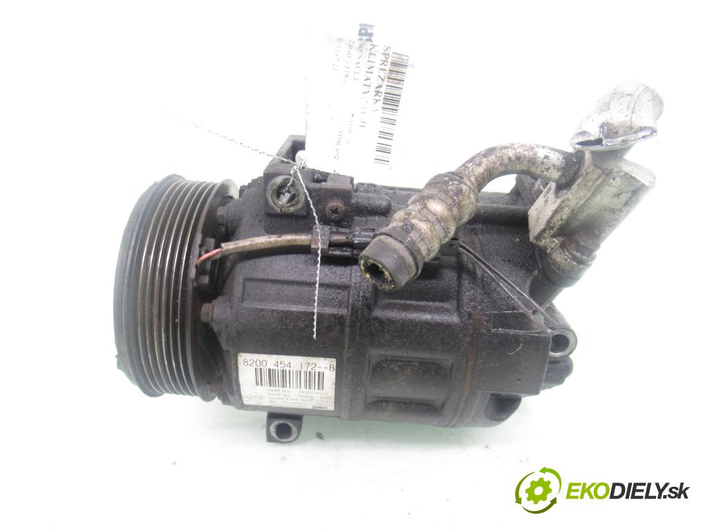 RENAULT TRAFIC II Skrzynia (FL) FURGON 2007 84,00 2.0 dCi 115 - M9R 780 1995,00 KOMPRESOR: klimatizace 8200454172B ; 5060410300 (Kompresor klimatizace)