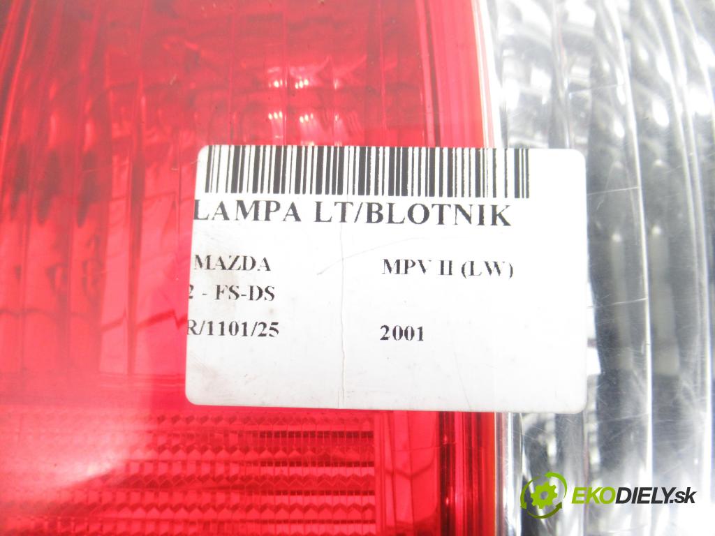 MAZDA MPV II (LW) MINIVAN 2001 90,00 2 - FS-DS 1991,00 Svetlo ľavé zadné 