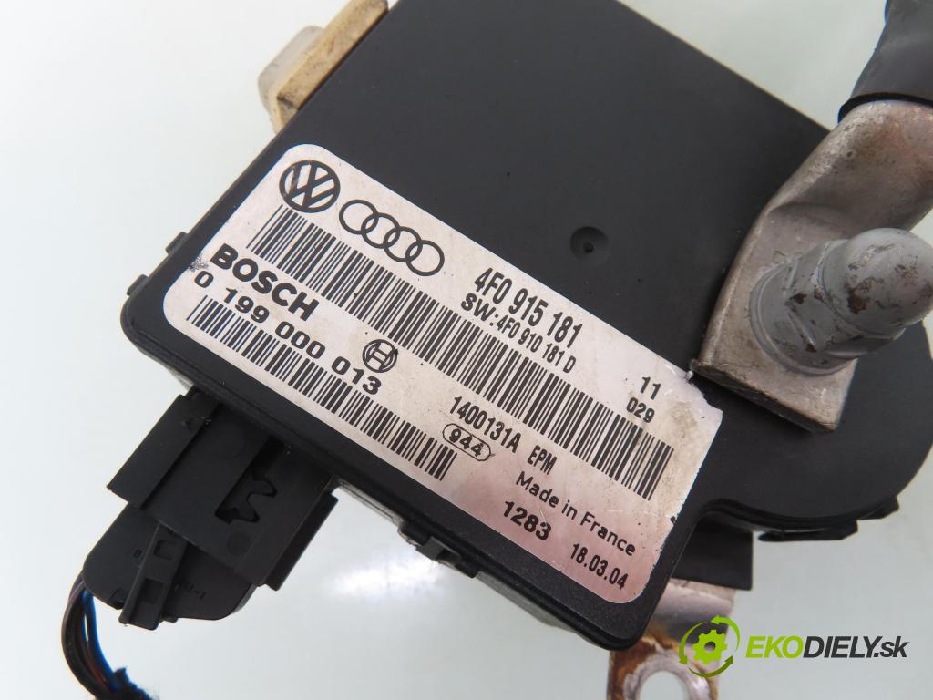 AUDI A6 (4F2, C6) SEDAN 2004 155,00 3.0 TDI quattro - BNG 2967,00 MODUL akumulátora 4F0915181 ; 0199000013