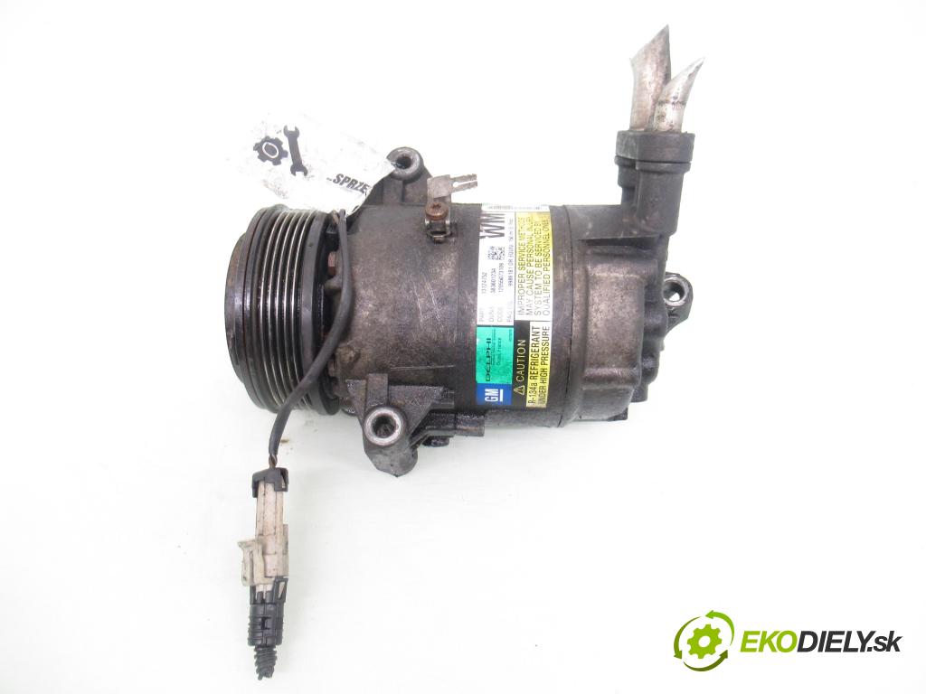 OPEL ASTRA H GTC (L08) HB 2006 88,00 1.9 8V CDTI 120 - Z 19 DT 1910,00 KOMPRESOR: klimatizace 13124752 ; 383601234 (Kompresor klimatizace)