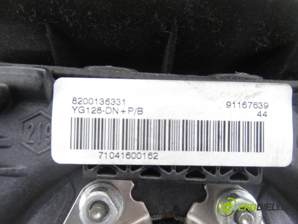 RENAULT TRAFIC II Skrzynia (FL) FURGON 2007 84,00 2.0 dCi 115 - M9R 780 1995,00 AirBag air BAG volantu 8200136331 ; 91167639