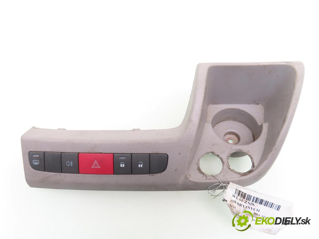 FIAT DUCATO Furgon (250_, 290_) FURGON 2007 74,00 100 Multijet 2.2 D - 4HV 2198,00 prepínač výstražných (núdzových) 1308183070