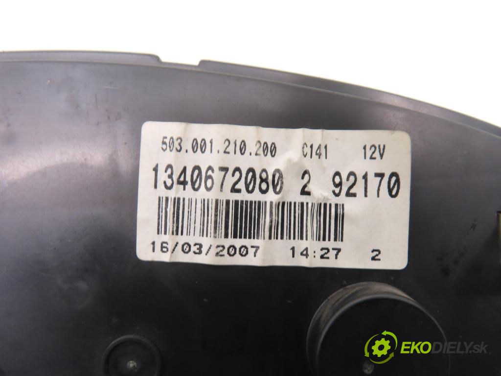 FIAT DUCATO Furgon (250_, 290_) FURGON 2007 74,00 100 Multijet 2.2 D - 4HV 2198,00 Prístrojovka elektrický 1340672080