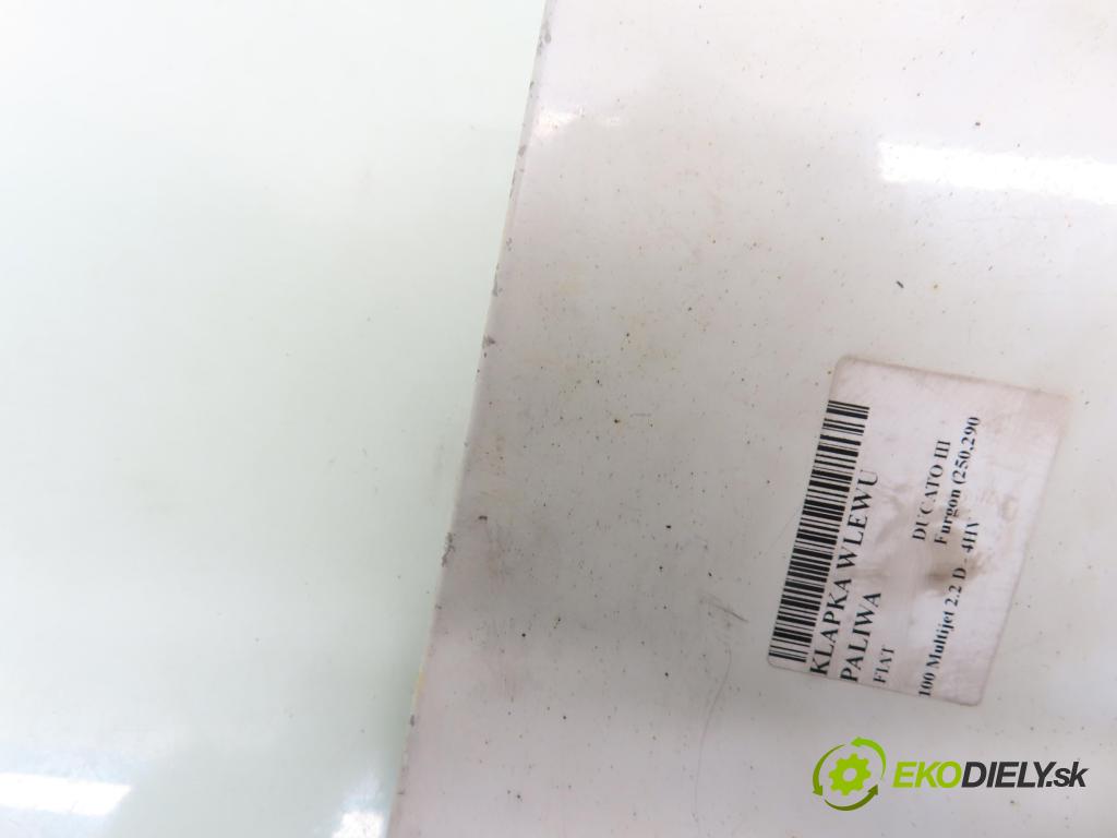FIAT DUCATO Furgon (250_, 290_) FURGON 2007 74,00 100 Multijet 2.2 D - 4HV 2198,00 Dvierka nádrže paliva (Kľučka dverí ostatné)