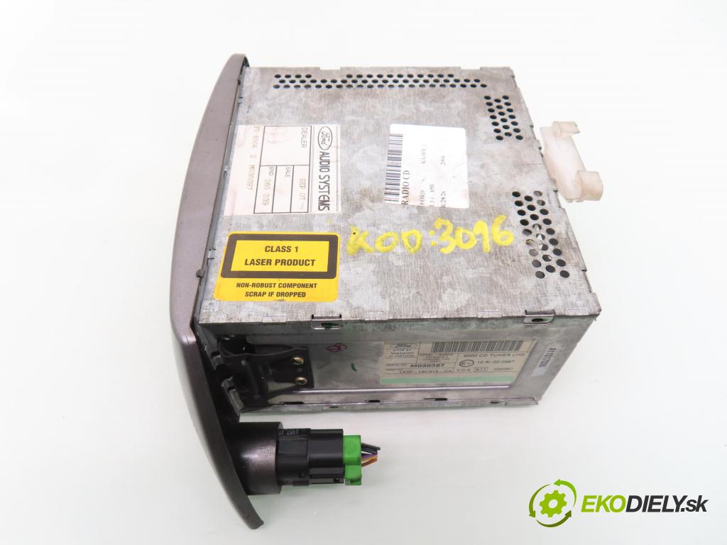 FORD KA (RB_) HB 2004 51,00 1.3 i Duratec 8V 70 - A9B 1299,00 RADIO CD 1S5F18C815CA