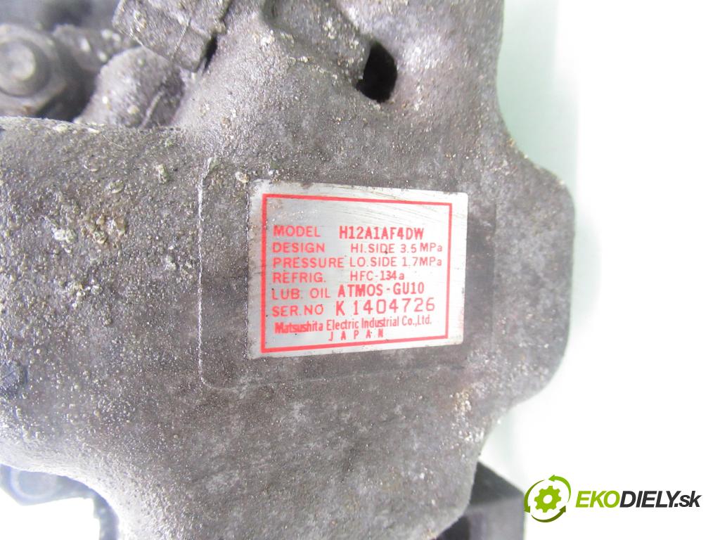 MAZDA 6 Station Wagon (GY) KOMBI 2006 107,00 2 - LFF7 1999,00 KOMPRESOR: klimatizace H12A1AF4DW (Kompresor klimatizace)