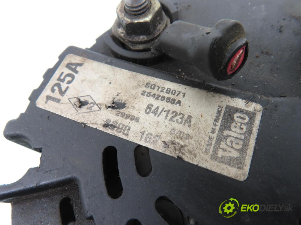 RENAULT LAGUNA II Grandtour (KG0/1_) KOMBI 2002 88,00 1.9 dCi 120 - F9Q 750 1870,00 Alternátor SG12B071 ; 2542668A (Alternátor)