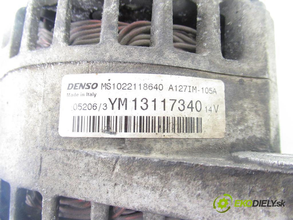 OPEL ASTRA H Kombi (A04) KOMBI 2006 74,00 1.9 CDTI - Z 19 DTL 1910,00 Alternátor YM13117340 ; MS1022118640 (Alternátor)