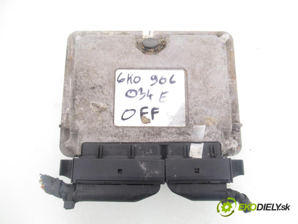 AUDI A4 (8E2, B6) SEDAN 2001 96,00 2.0 20V 130 - ALT 1984,00 Riadiaca jednotka Motor 6K0906034E