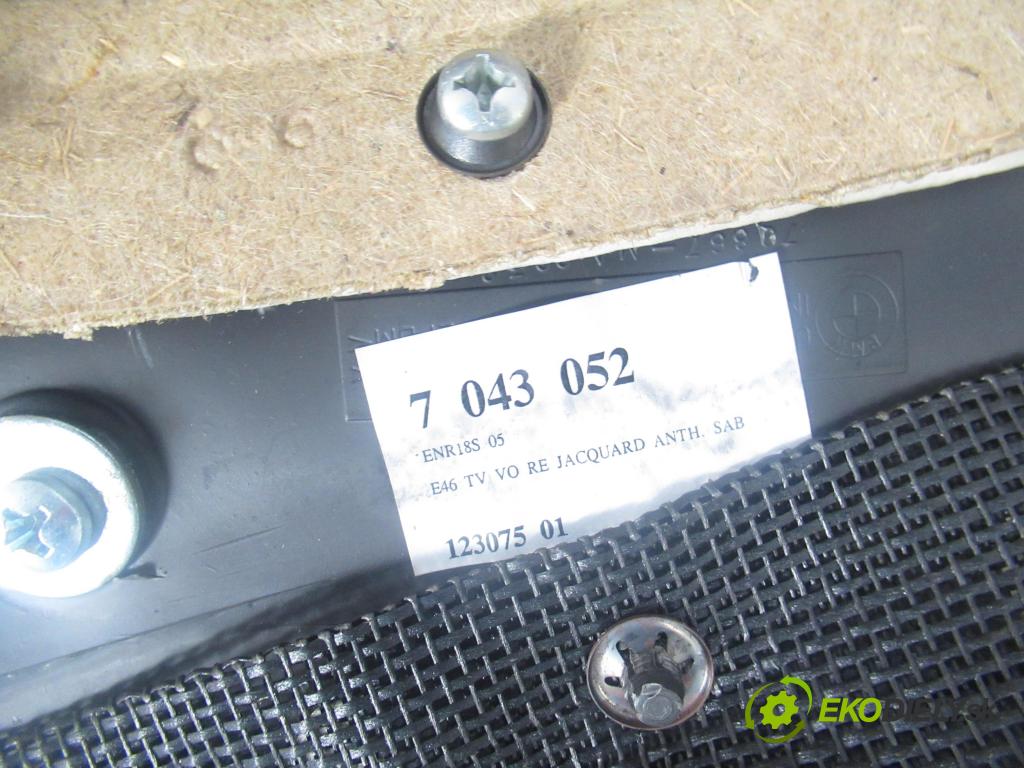 BMW 3 Touring (E46) KOMBI 2004 110,00 320 d 150 - M47 D20 (204D4) 1995,00 čalúnenie Dvere PP 7043052