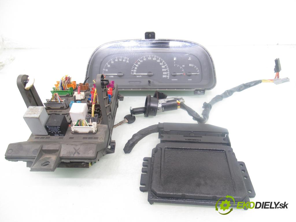 RENAULT LAGUNA I (B56_, 556_) LIFTBACK 1999 79,00 1.6 16V (B568, B561) - K4M 720 1598,00 spínačka / imobilizéra IMMO / řídící jednotka 7700821586 ; 8200022435C ; S105200006