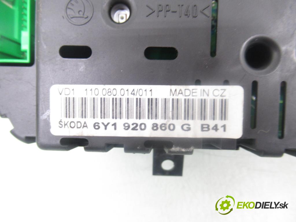 SKODA FABIA I Combi (6Y5) KOMBI 2002 50,00 1.4 - AME 1397,00 spinačka / imobilizéra IMMO / Riadiaca jednotka 047906033G ; 5WP4018212 ; 6Q2937049C