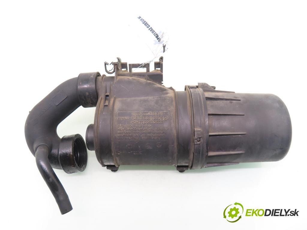 RENAULT CLIO II (BB_, CB_) HB 1999 43,00 1.2 8V 58 1149,00 obal filtra vzduchu 7700110525 ; 7700105236K (Kryt vzduchového filtru)
