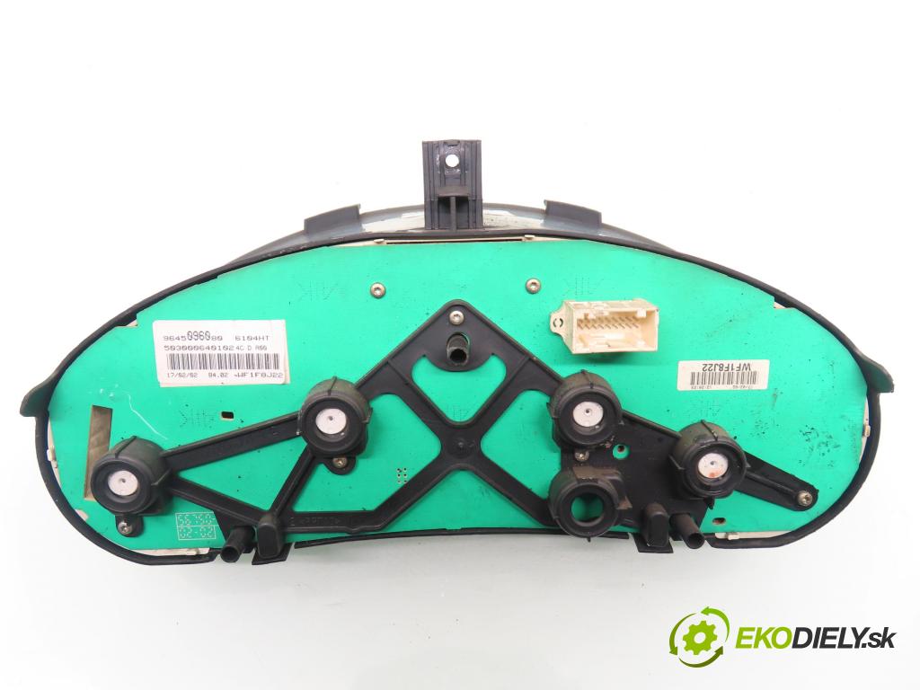 PEUGEOT 206 liftback (2A/C) HB 2000 440,00 1.1 i - HFX (TU1JP) 1124,00 prístrojovka elektrický 9645096080