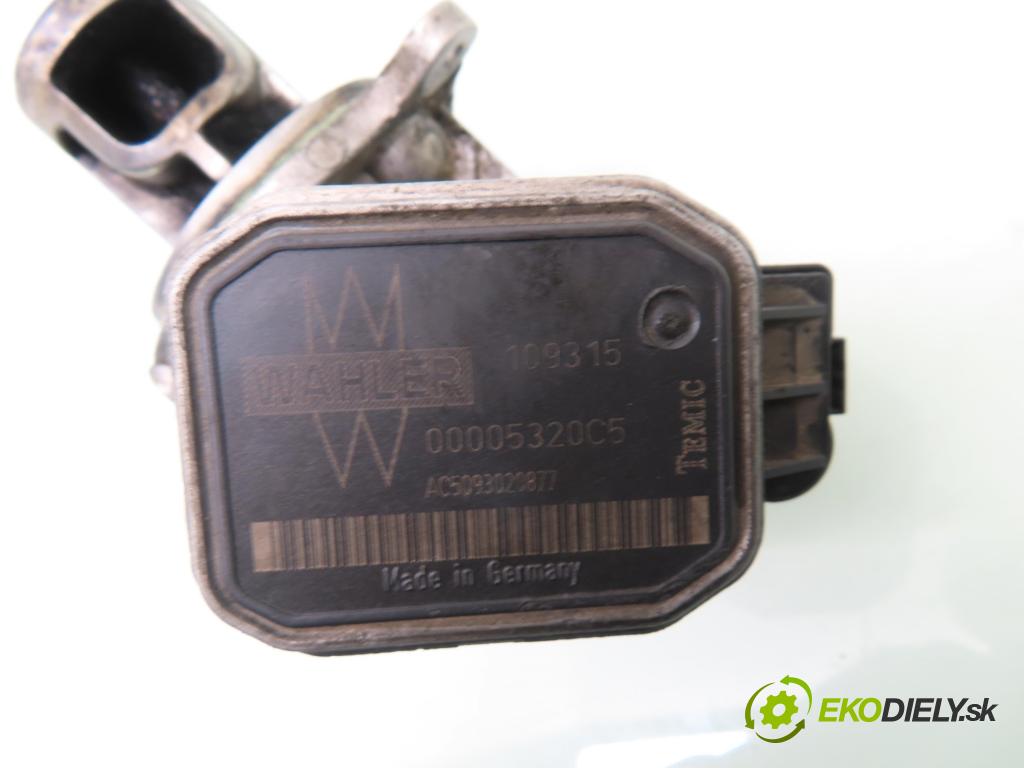 MERCEDES-BENZ KLASA B Sports Tourer (W245) HB 2006 80,00 B 180 CDI 109 - OM 640.940 1991,00 VENTIL EGR 00005320C5 ; 109315