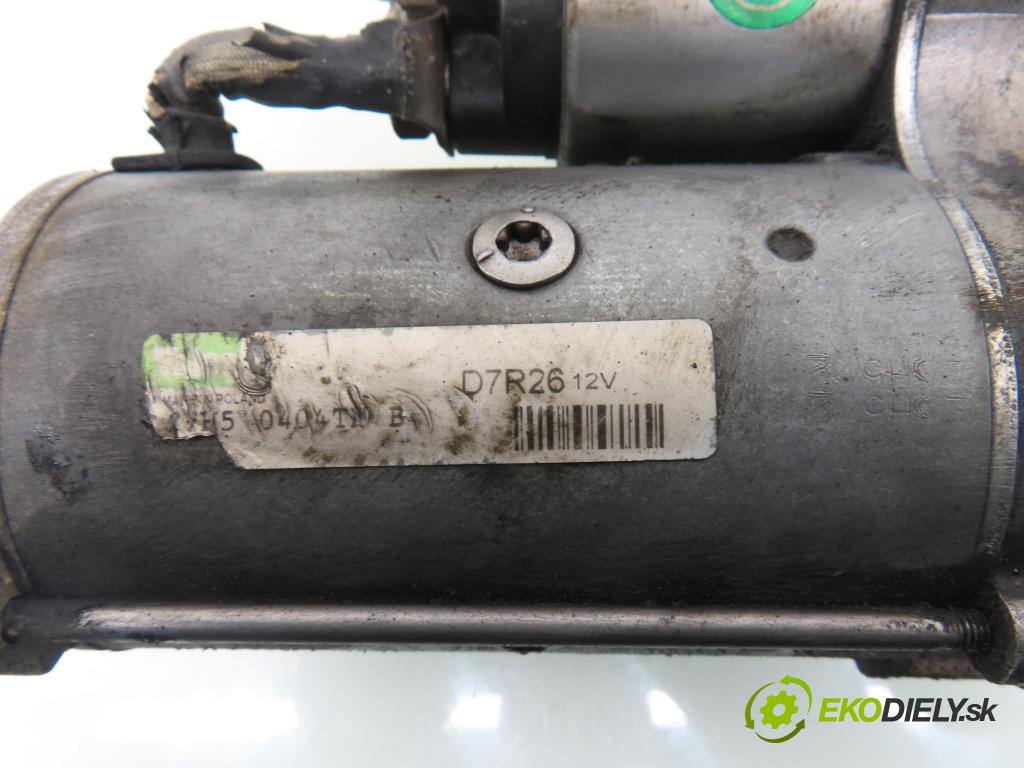 FIAT DUCATO Skrzynia (244_) FURGON 2005 62,00 2.0 JTD 8V 84 - RHV (PSA) 1997,00 startér D7R26 (Startér)