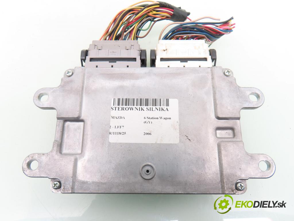 MAZDA 6 Station Wagon (GY) KOMBI 2006 107,00 2 - LFF7 1999,00 řídící jednotka motora LFH118881E ; E6T54472H4