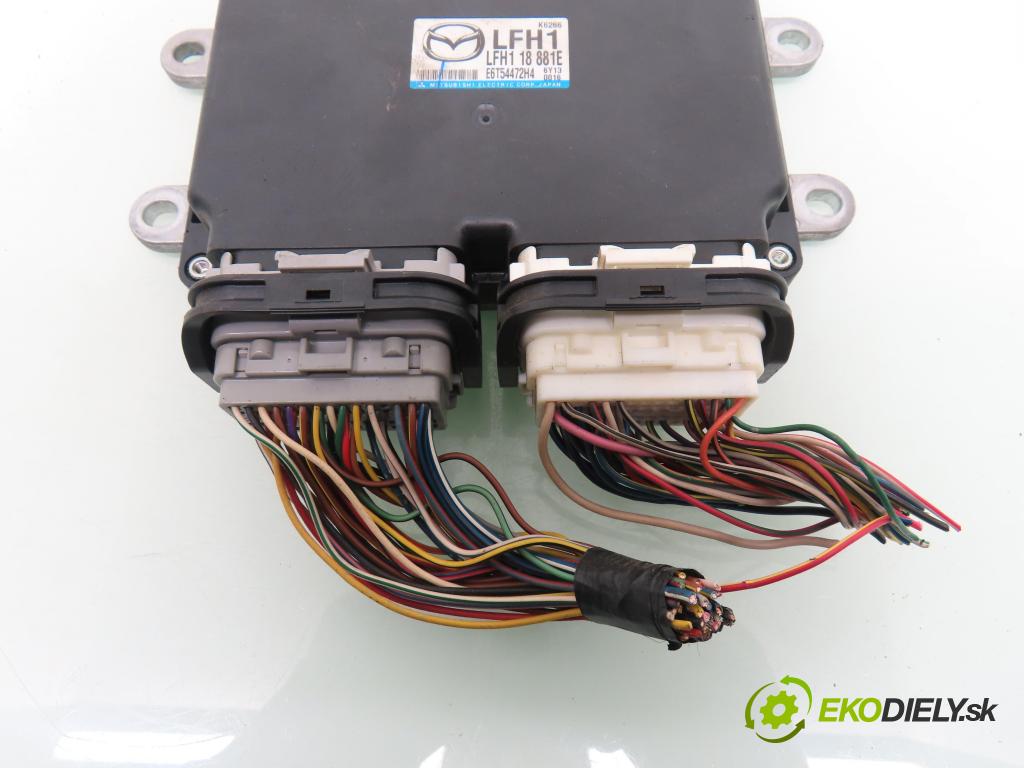 MAZDA 6 Station Wagon (GY) KOMBI 2006 107,00 2 - LFF7 1999,00 řídící jednotka motora LFH118881E ; E6T54472H4