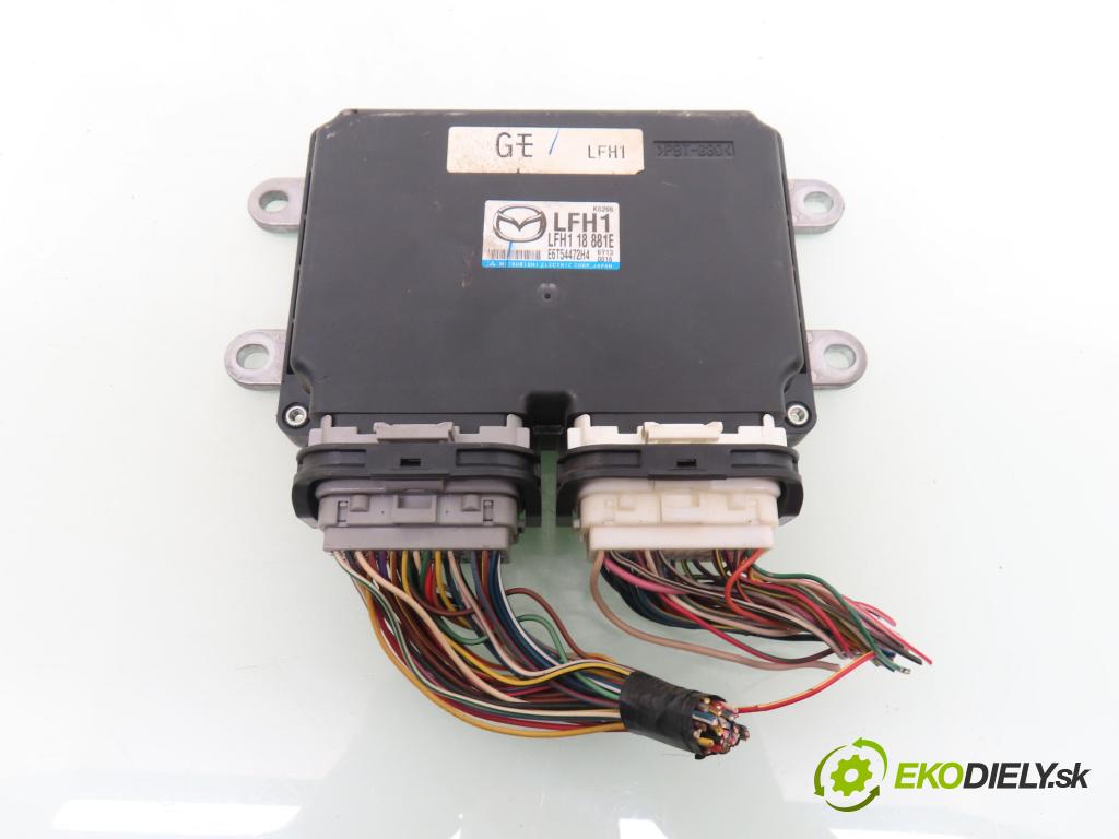 MAZDA 6 Station Wagon (GY) KOMBI 2006 107,00 2 - LFF7 1999,00 řídící jednotka motora LFH118881E ; E6T54472H4
