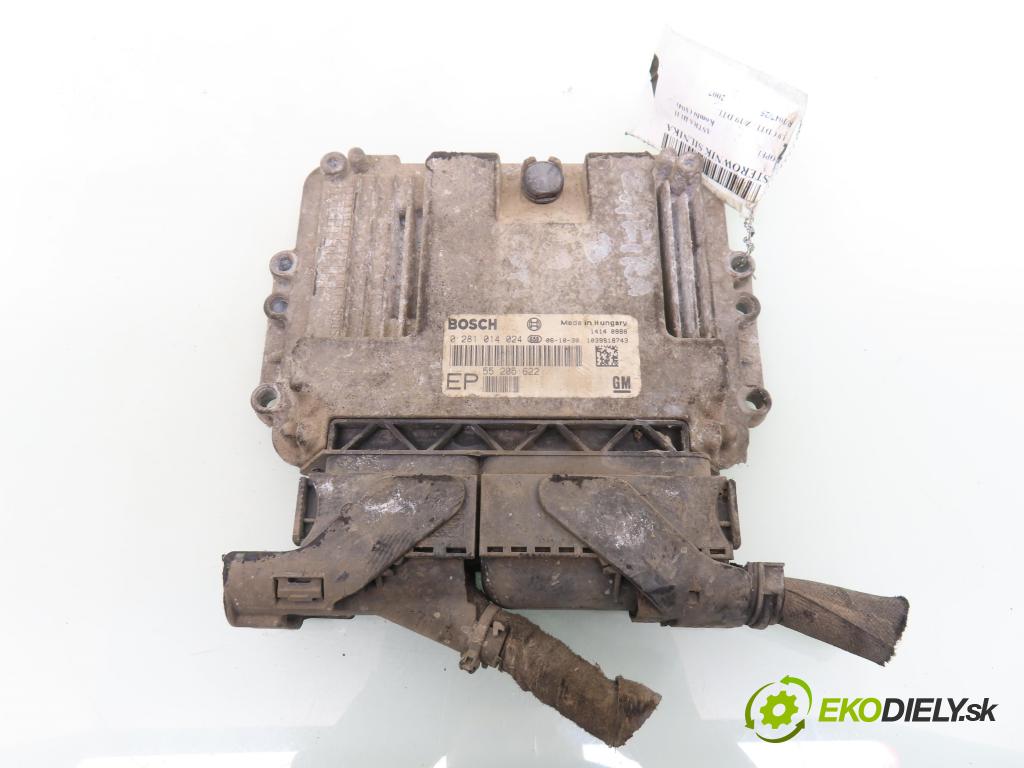 OPEL ASTRA H Kombi (A04) KOMBI 2007 74,00 1.9 CDTI - Z 19 DTL 1910,00 Riadiaca jednotka Motor 0281014024 ; 55205622
