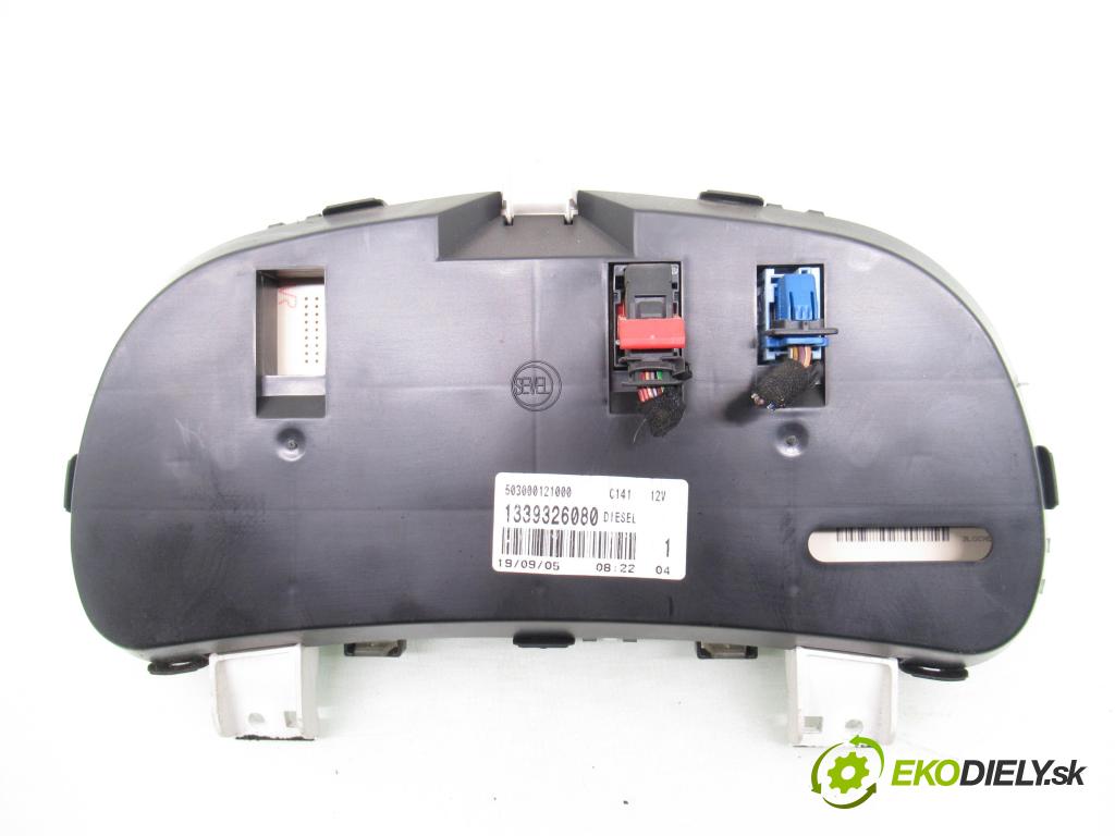 FIAT DUCATO Skrzynia (244_) FURGON 2005 62,00 2.0 JTD 8V 84 - RHV (PSA) 1997,00 prístrojovka elektrický 1339326080