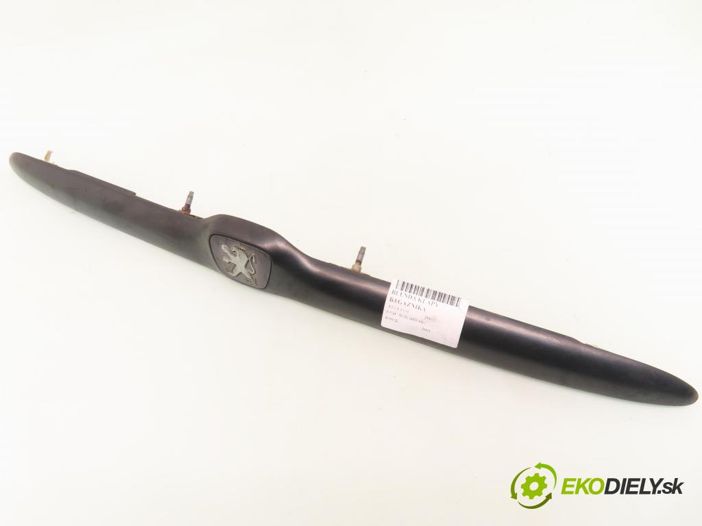 PEUGEOT 206 liftback (2A/C) HB 2001 51,00 1.9 D - WJY (DW8B) 1868,00 Zadné čelo dverí kufor 9629038877 ; 9628745877