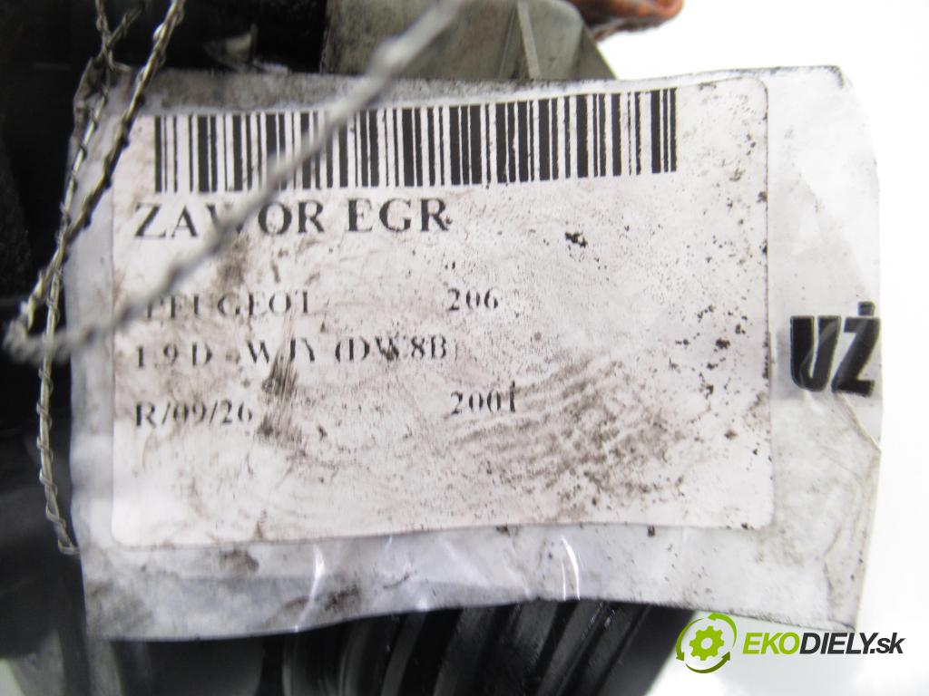 PEUGEOT 206 liftback (2A/C) HB 2001 51,00 1.9 D - WJY (DW8B) 1868,00 VENTIL EGR 0926400408