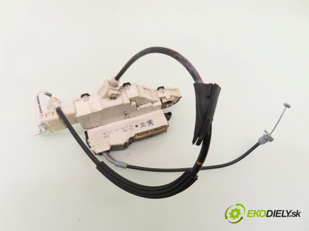 CITROEN C4 I (LC_) HB 2005 66,00 1.6 HDi - 9HX (DV6ATED4) 1560,00 zámok 9647172780F