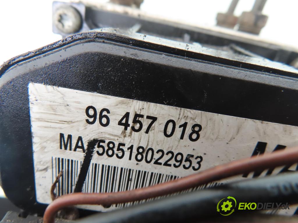 CHEVROLET MATIZ (M200, M250) HB 2005 38,00 0.8 - F8CV 796,00 Pumpa ABS 0265216989 ; 96457018 (Pumpa ABS)