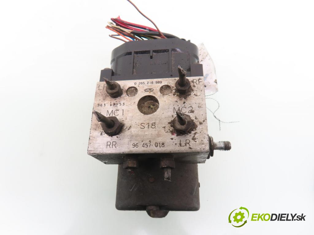 CHEVROLET MATIZ (M200, M250) HB 2005 38,00 0.8 - F8CV 796,00 pumpa ABS 0265216989 ; 96457018 (Pumpa ABS)