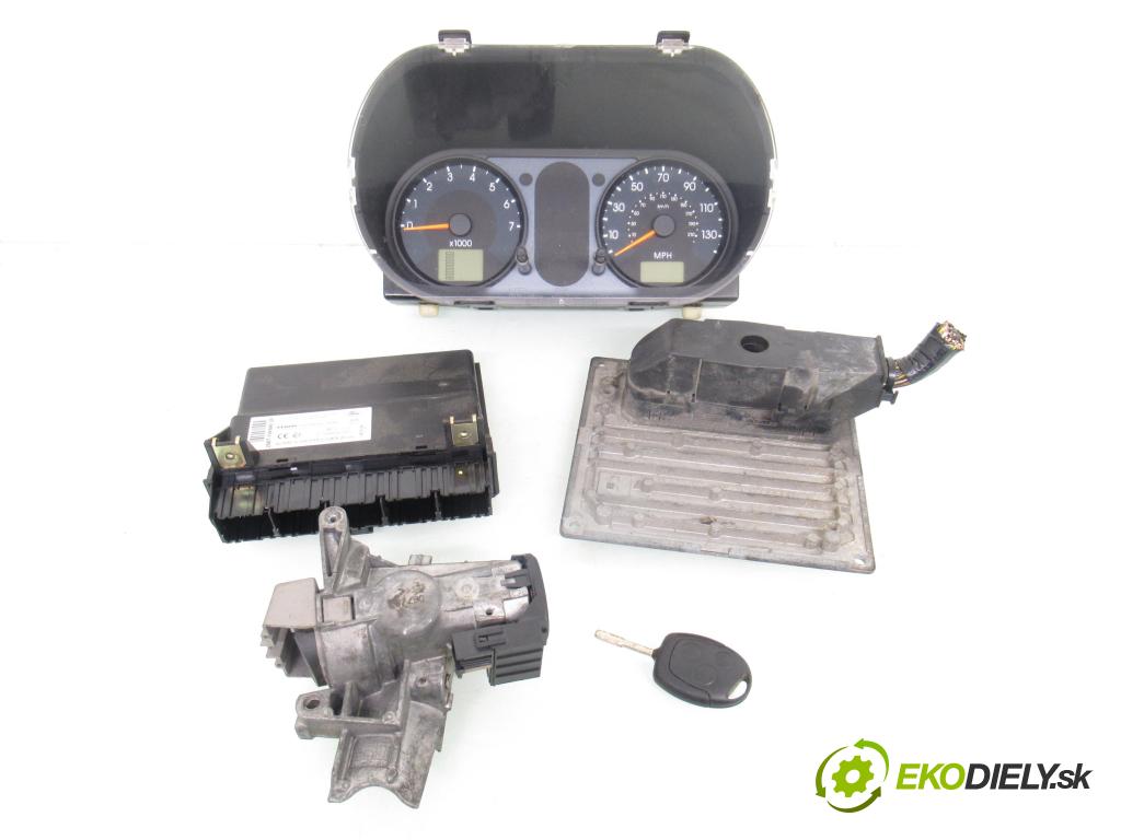 FORD FIESTA V (JH_, JD_) HB 2003 55,00 1.25 16V - FUJB 1242,00 spinačka / imobilizéra IMMO / Riadiaca jednotka 3S6112A650CB ; S118107004D ; 2S6T15K600DF