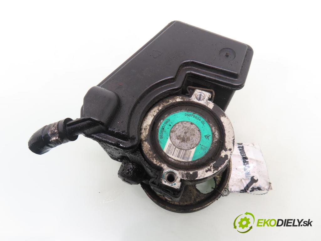 PEUGEOT 206 liftback (2A/C) HB 2001 51,00 1.9 D - WJY (DW8B) 1868,00 pumpa servočerpadlo 9638931980 ; 26079834QL (Servočerpadlo)