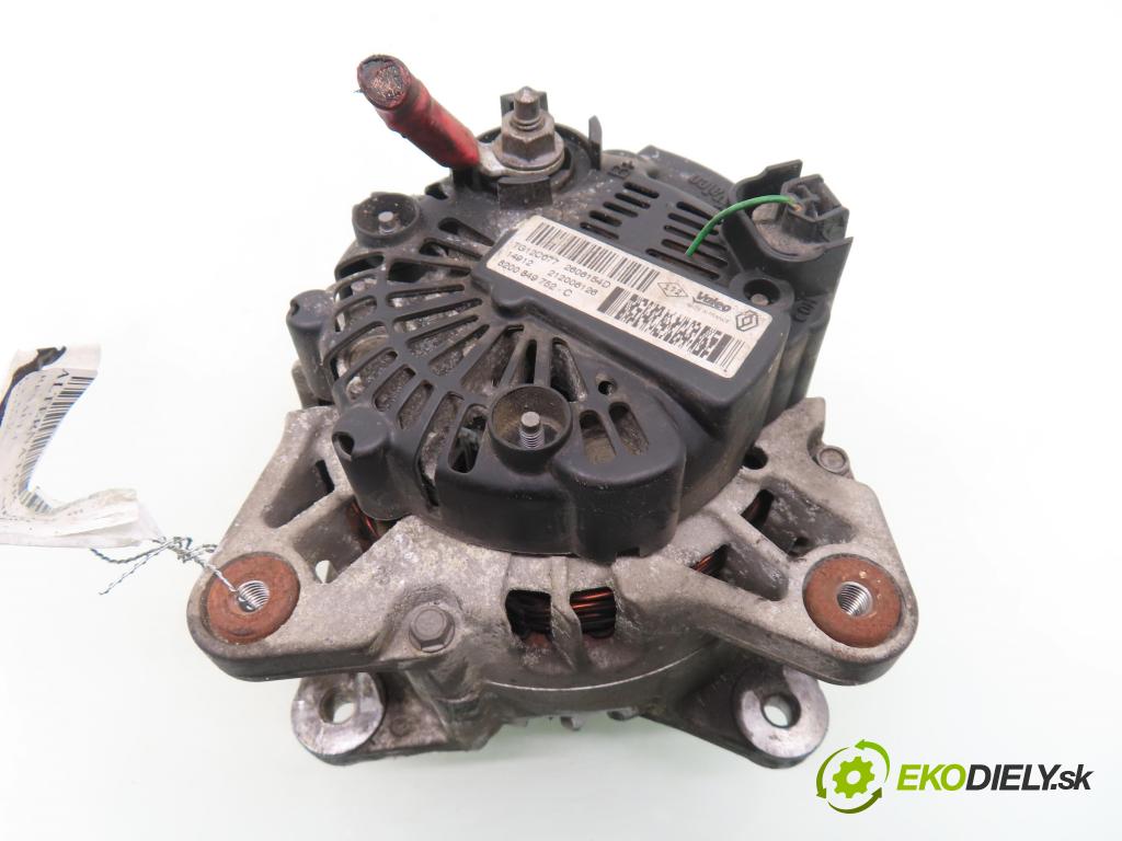 RENAULT MEGANE III liftback (BZ0/1_) HB 2012 85,00 1.2 TCe - H5F 400 1197,00 Alternátor 8200849752C (Alternátor)