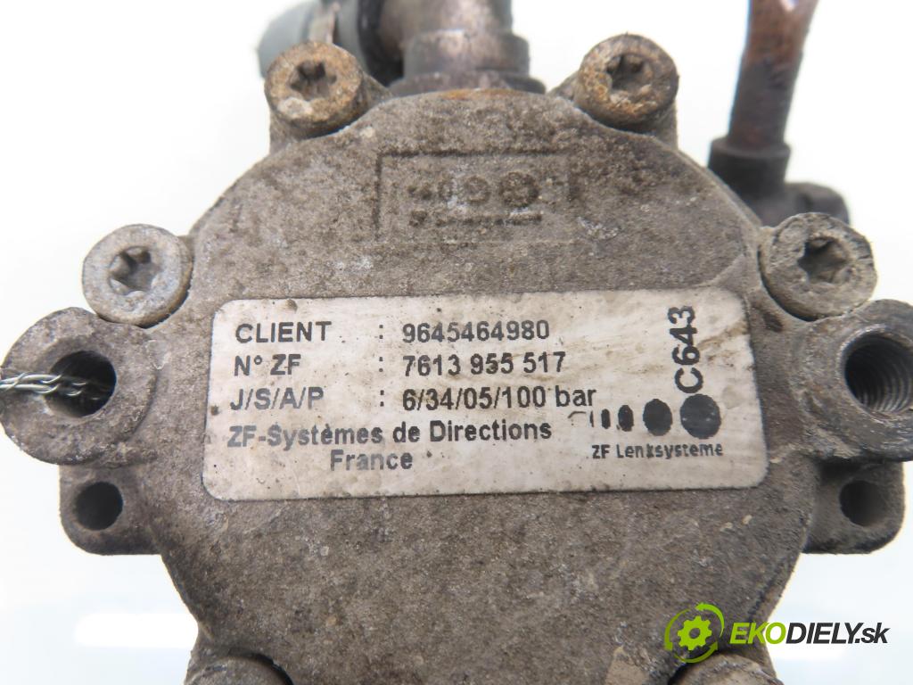 FIAT DUCATO Skrzynia (244_) FURGON 2005 62,00 2.0 JTD 8V 84 - RHV (PSA) 1997,00 pumpa servočerpadlo 9645464980 ; 7613955517 (Servočerpadlo)
