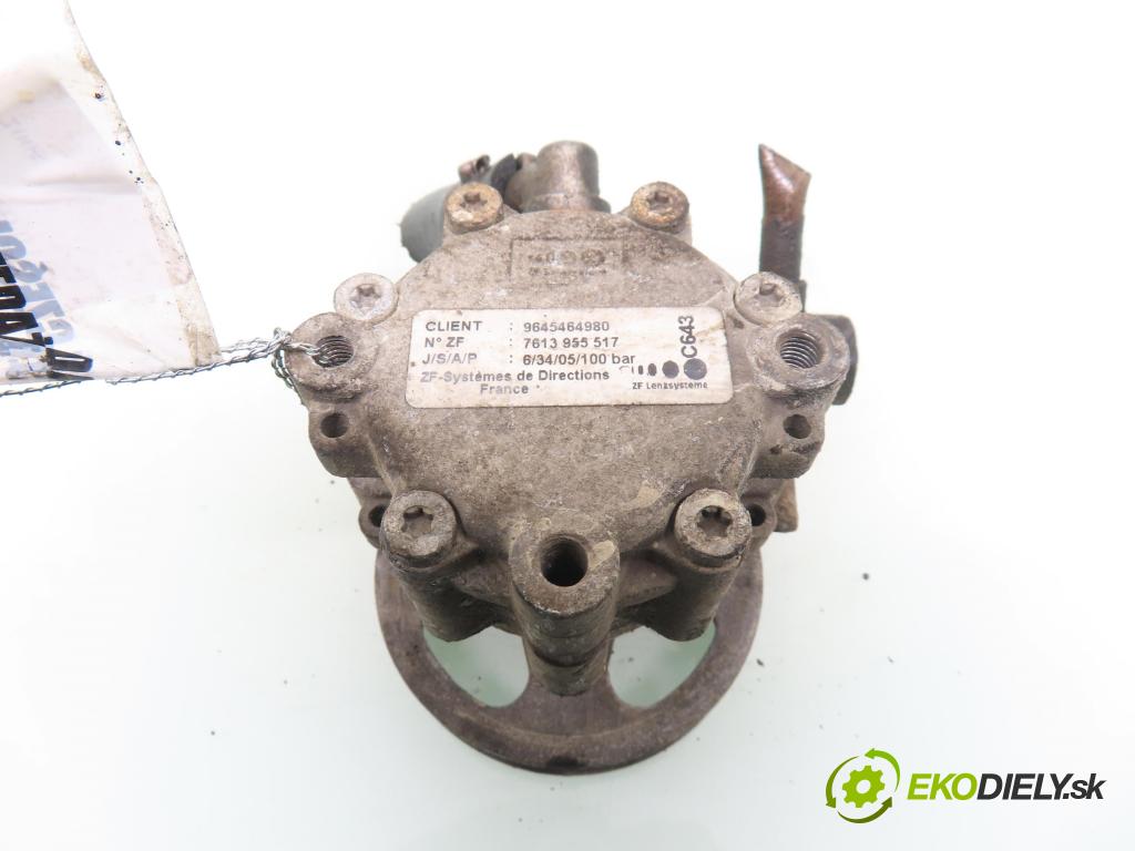 FIAT DUCATO Skrzynia (244_) FURGON 2005 62,00 2.0 JTD 8V 84 - RHV (PSA) 1997,00 pumpa servočerpadlo 9645464980 ; 7613955517 (Servočerpadlo)