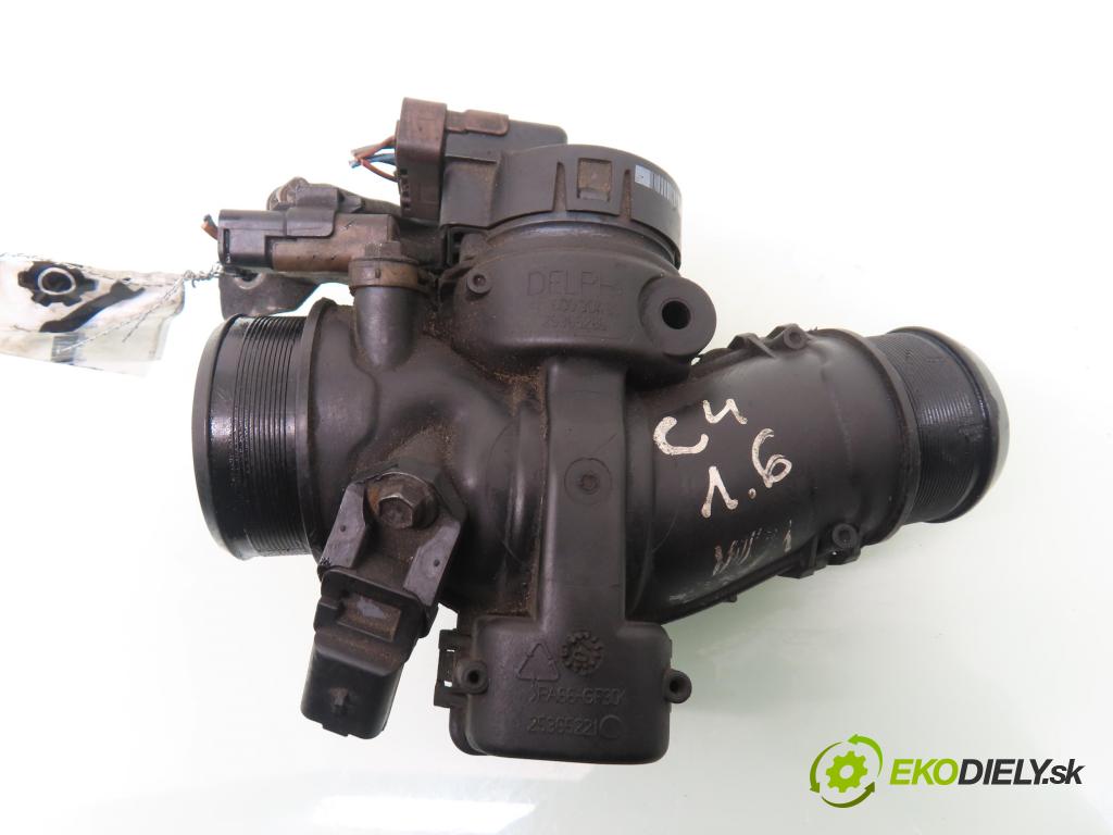 CITROEN C4 I (LC_) HB 2005 66,00 1.6 HDi - 9HX (DV6ATED4) 1560,00 škrtíci klapka 9660030480 ; 25365285 ; 25365220 (Škrticí klapka)