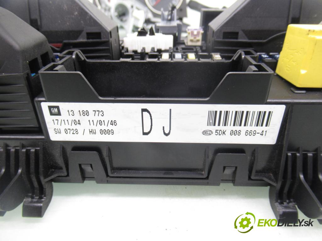 OPEL ASTRA H (A04) HB 2005 77,00 1.6 - Z 16 XEP 1598,00 spínačka / imobilizéra IMMO / řídící jednotka 12230740 ; 13180773 ; 13181662