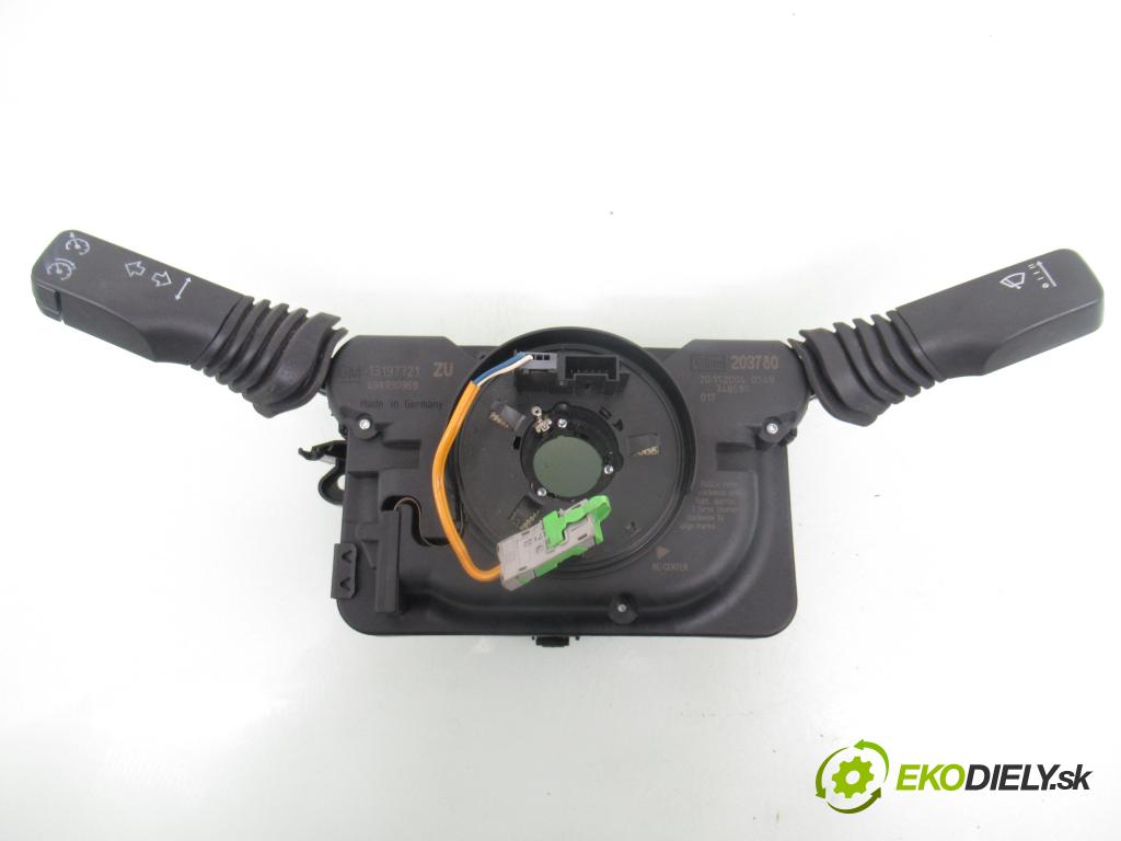 OPEL ASTRA H (A04) HB 2005 77,00 1.6 - Z 16 XEP 1598,00 spínačka / imobilizéra IMMO / řídící jednotka 12230740 ; 13180773 ; 13181662