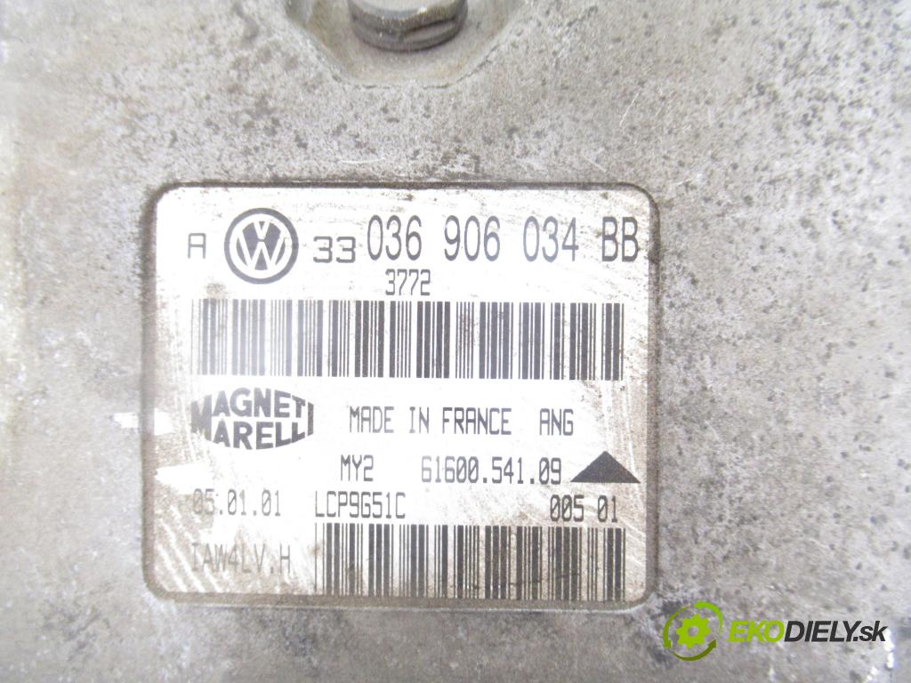 VW GOLF IV (1J1) HB 2001 77,00 1.6 16V - ATN 1598,00 spinačka / imobilizéra IMMO / Riadiaca jednotka 036906034BB ; 1J0959799Q ; 4B0905851C
